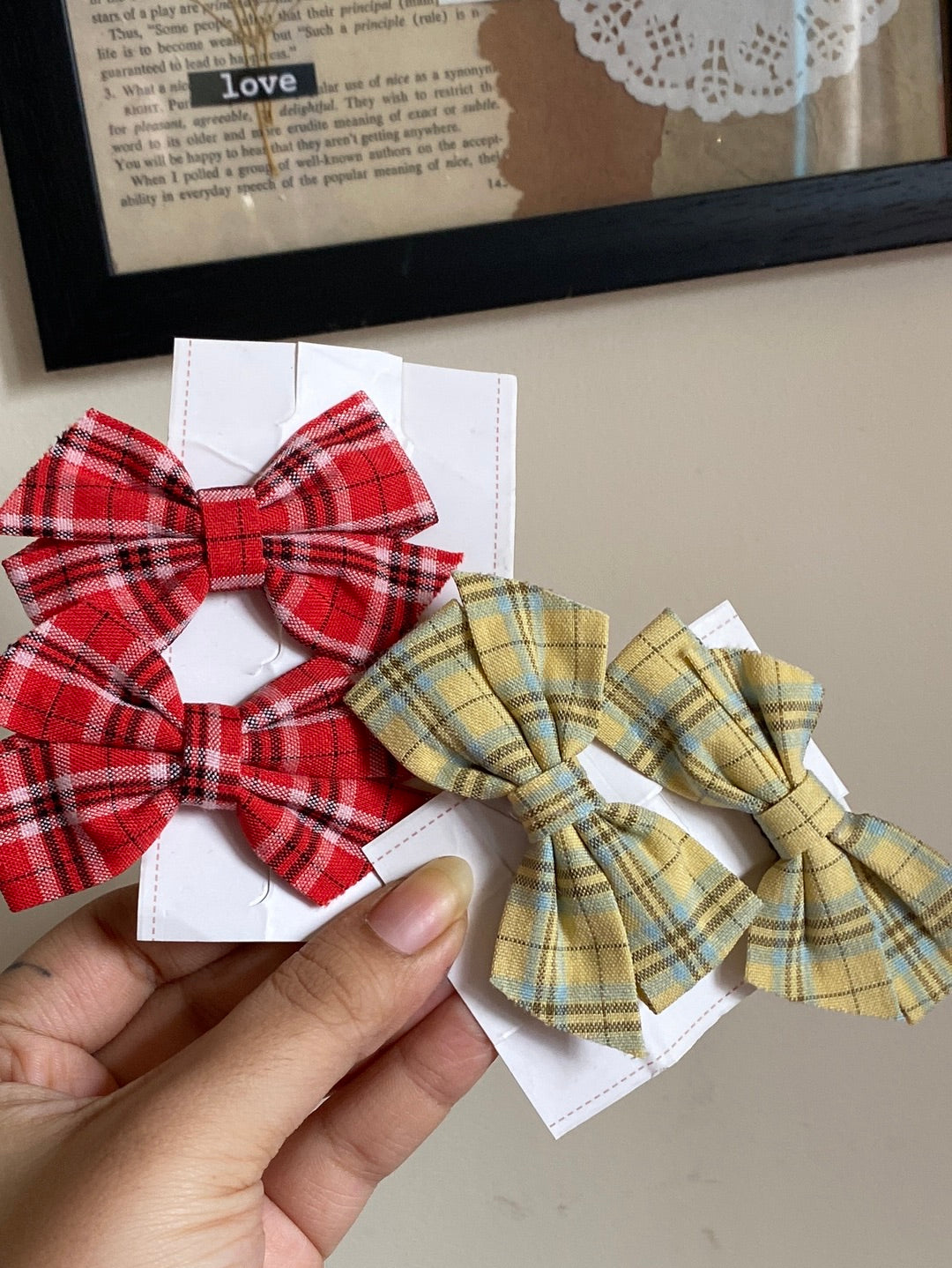 Bow clips