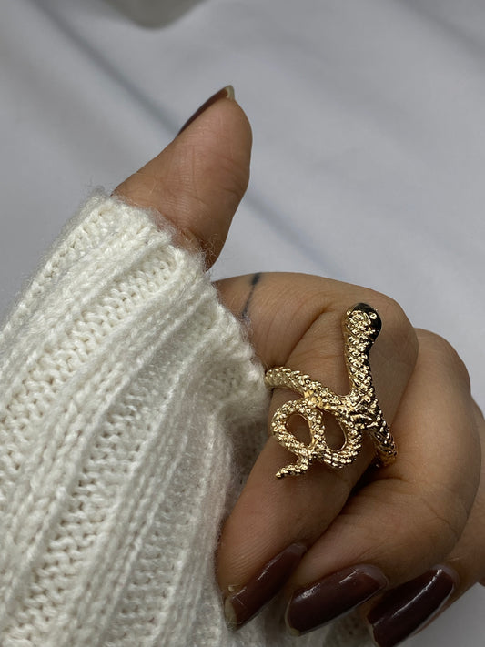 Snake Carved Ring