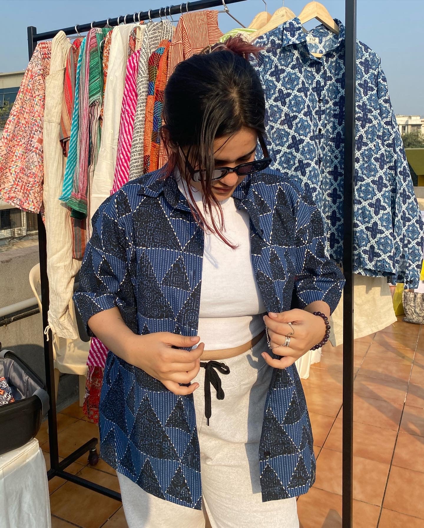 One Sheet Triangular Shirt