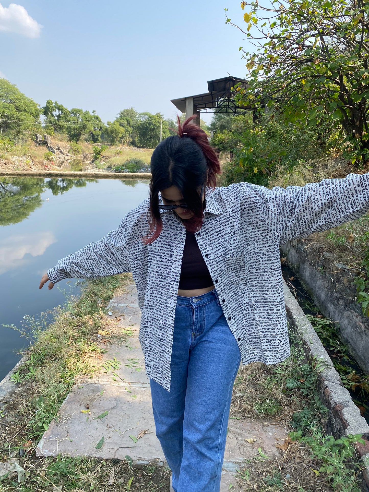 Oversized Indie Shirt