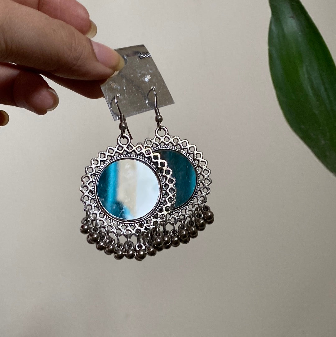 Mirror earrings