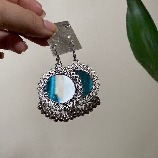 Mirror earrings