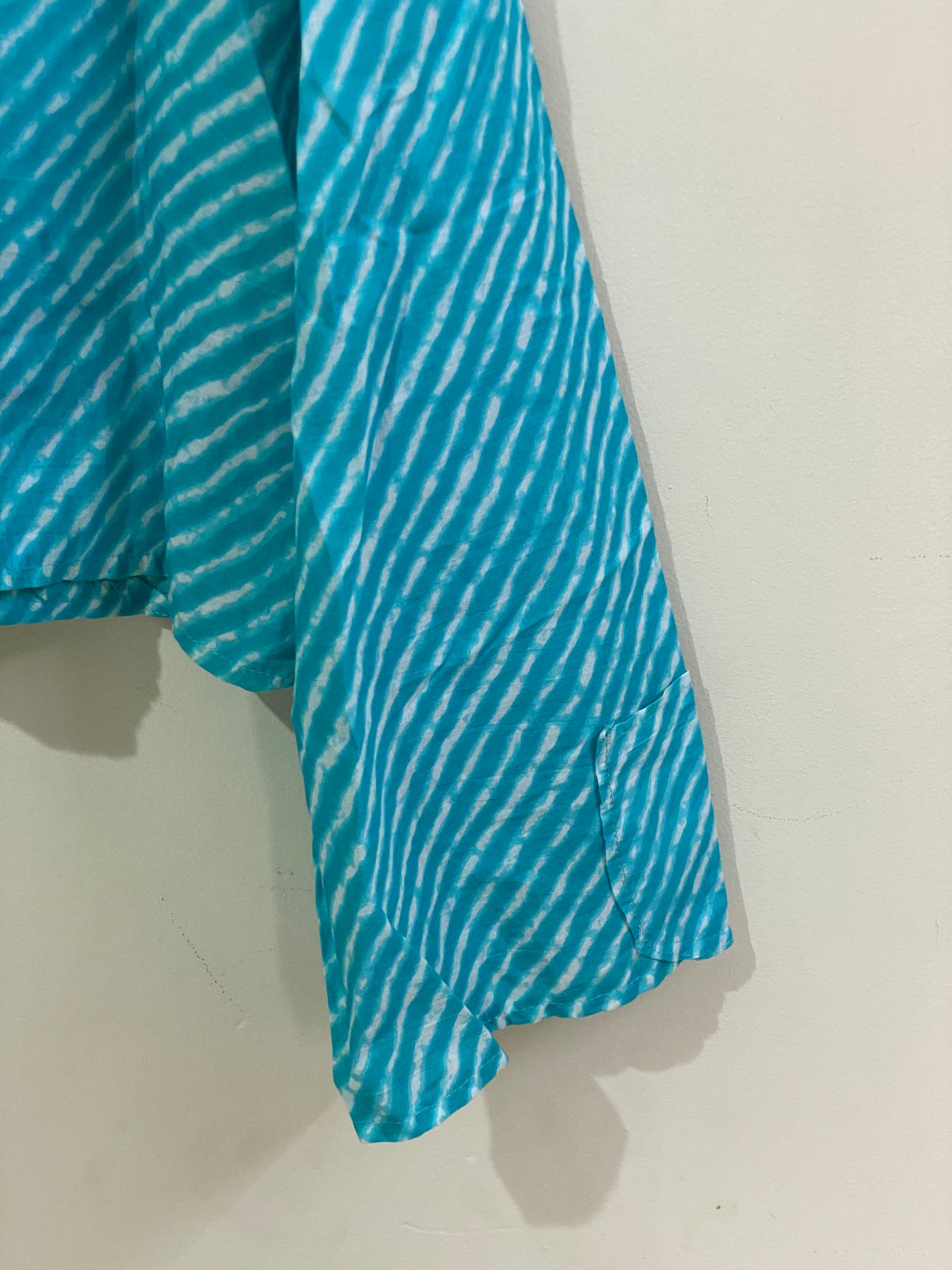 Boho Blue Top