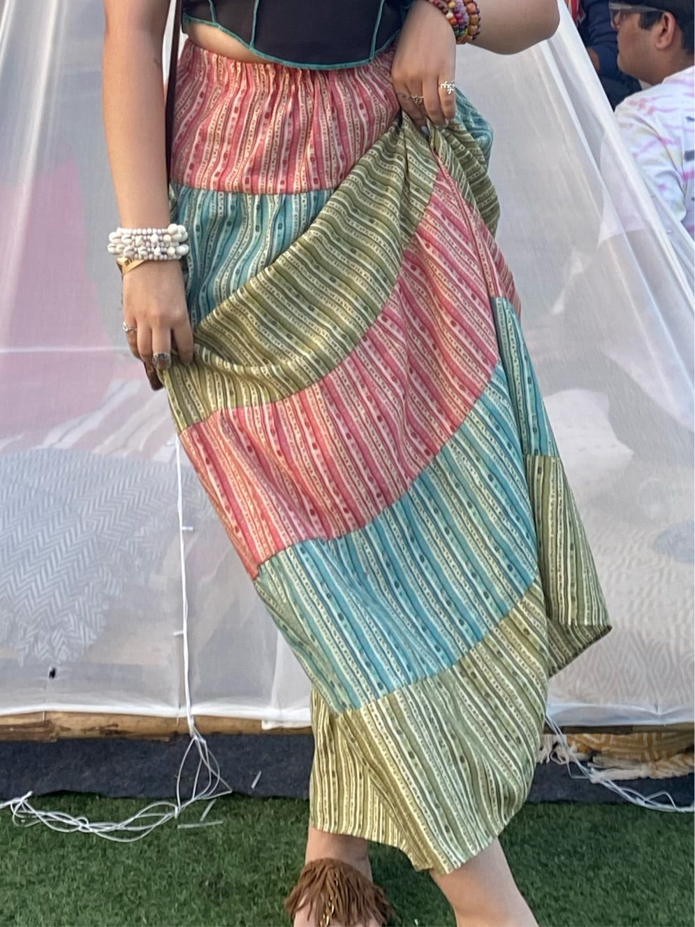 Rangilo Boho Skirt