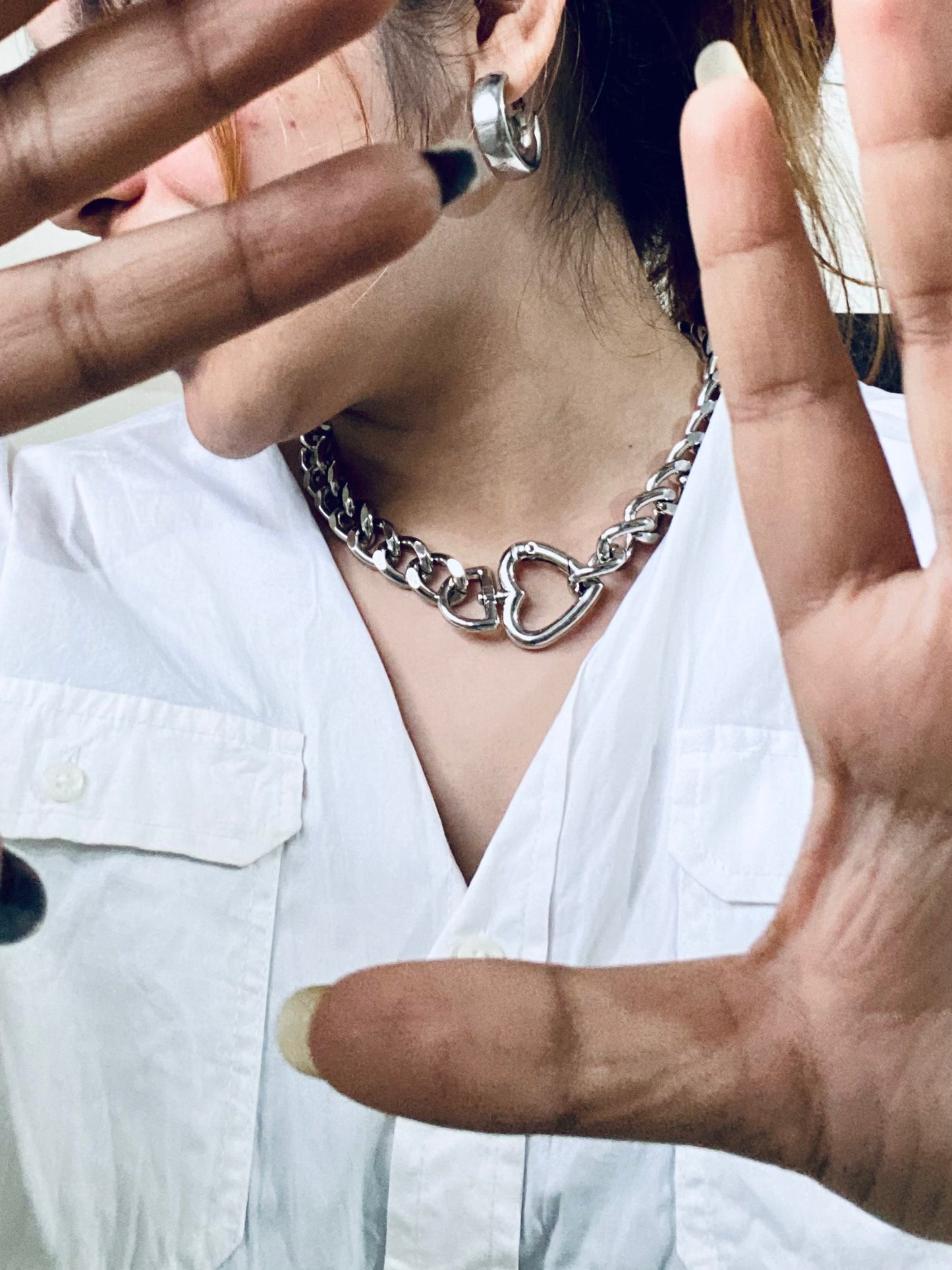 Chunky jumbo choker