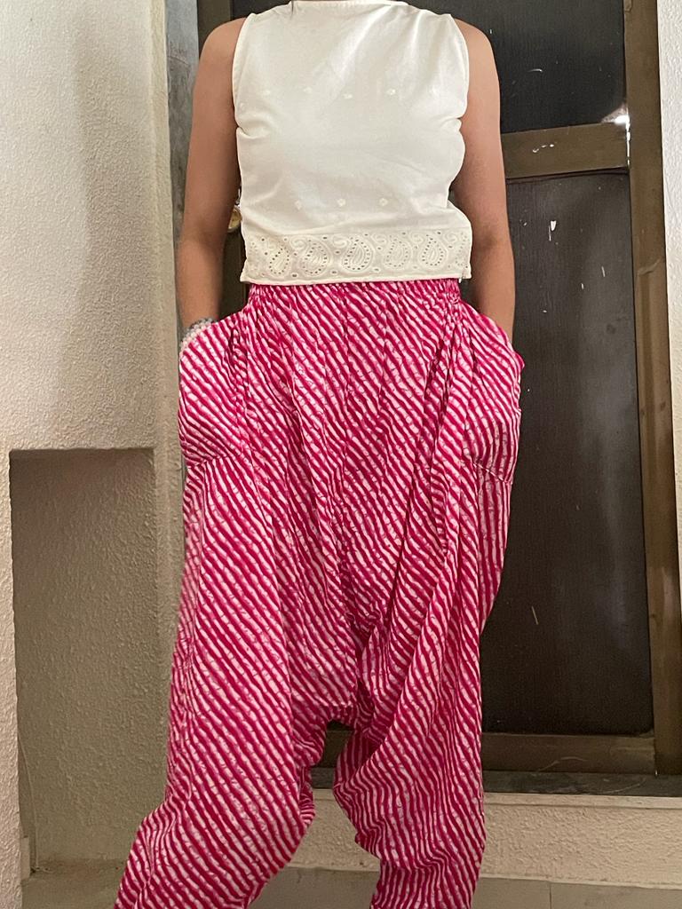 Tie-Up Harem Dhoti