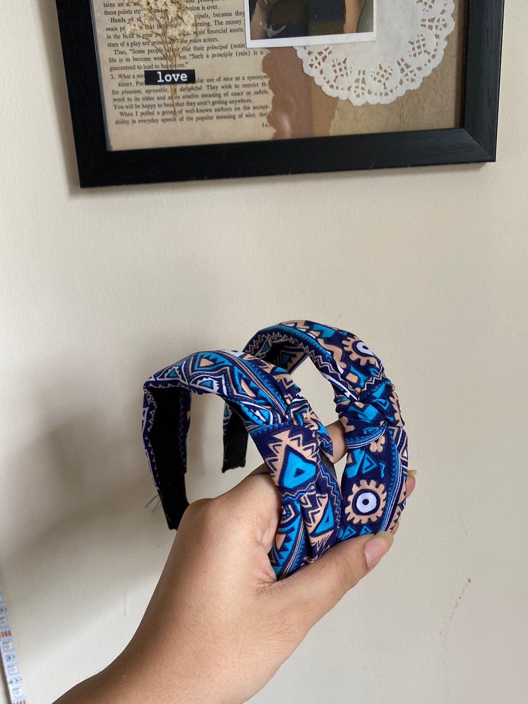 Indie print headband