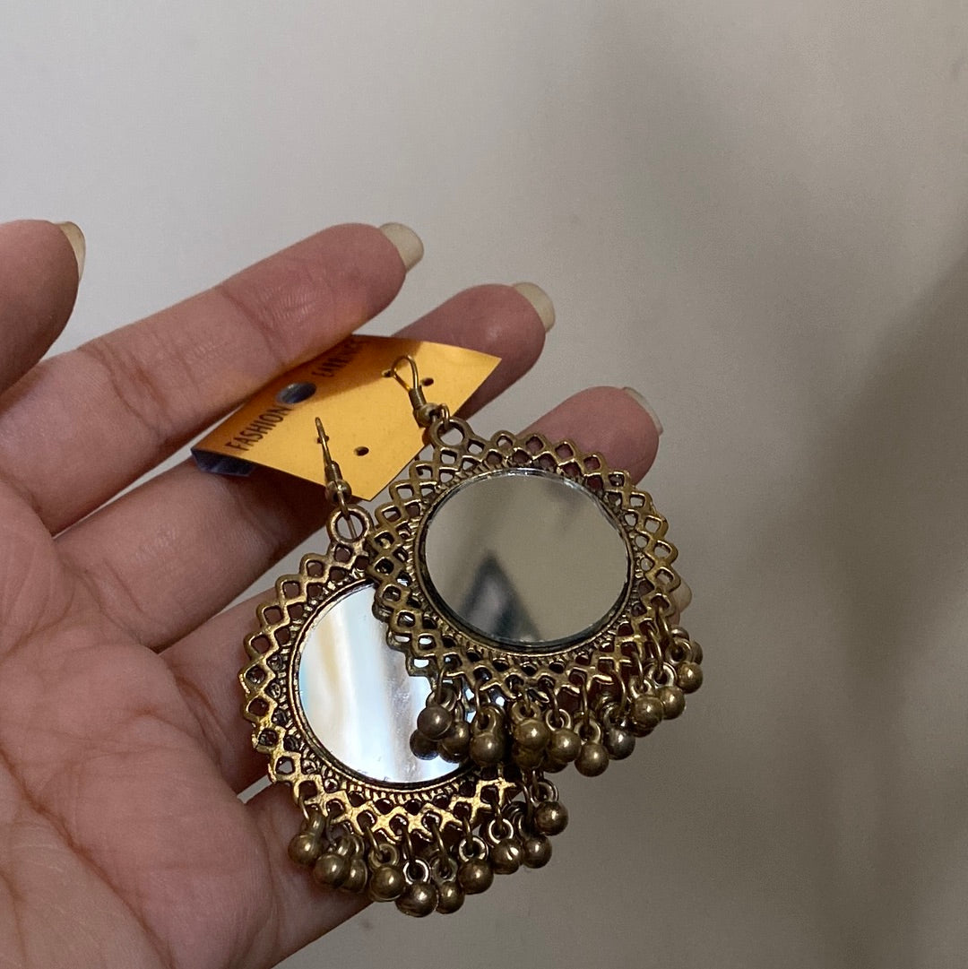 Mirror earrings