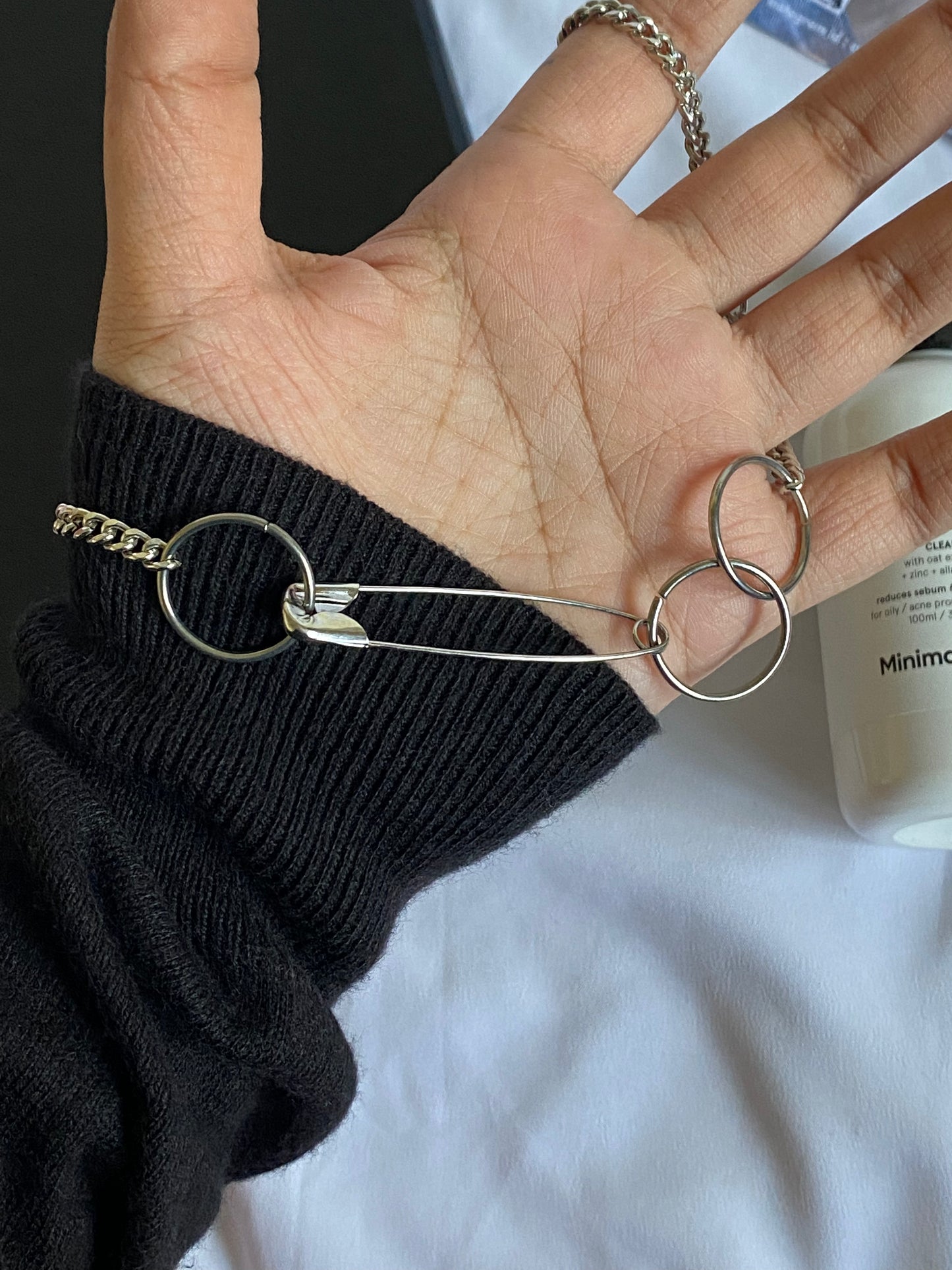 Safety Pin Chunk Chain