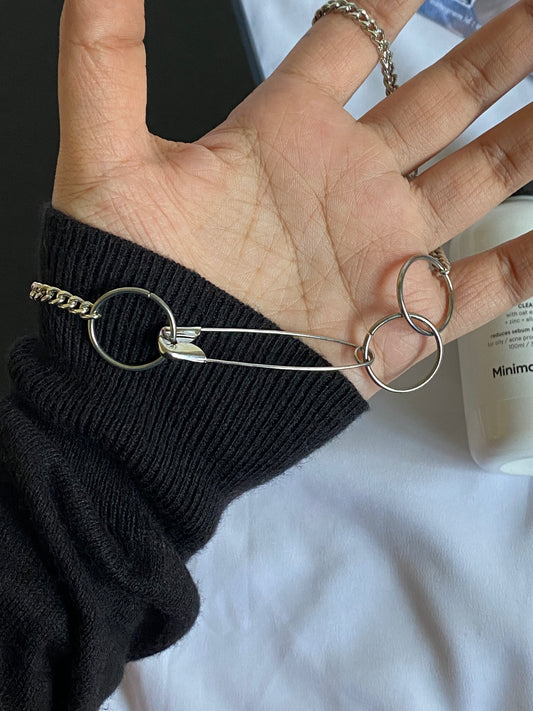 Safety Pin Chunk Chain