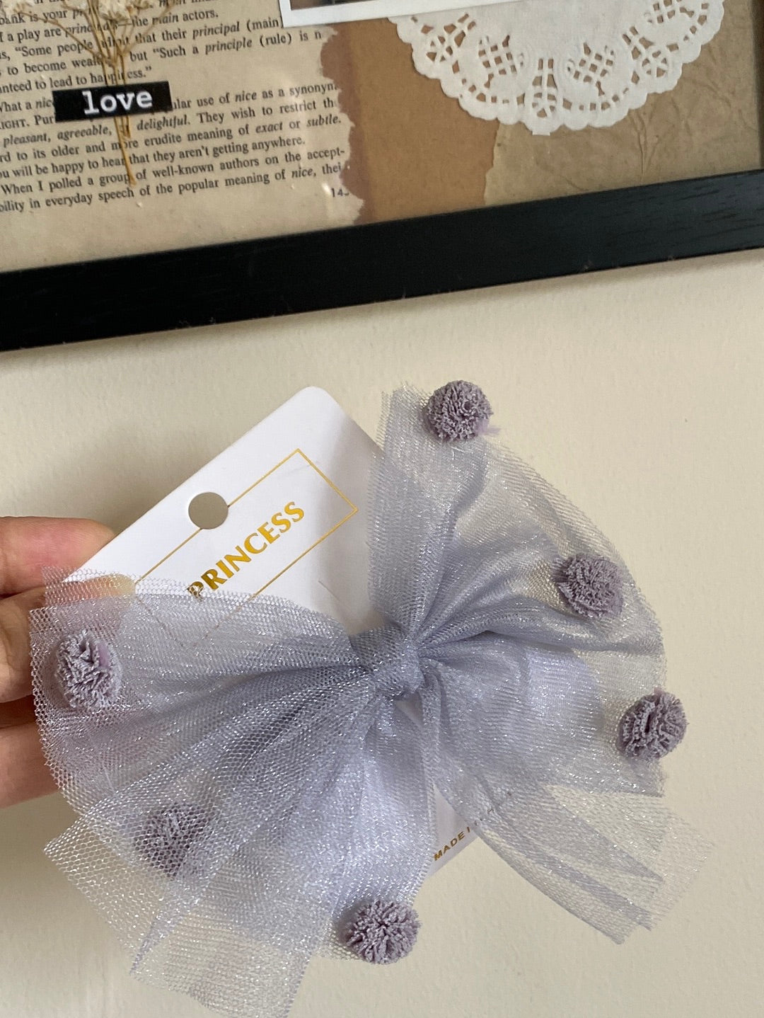 Mesh-Net Bow clips