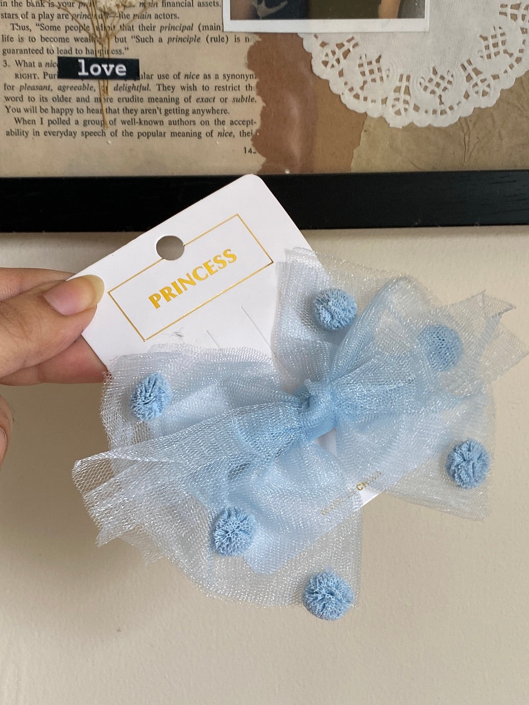 Mesh-Net Bow clips