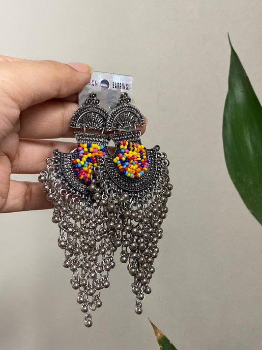 Rainbow beads oxidise