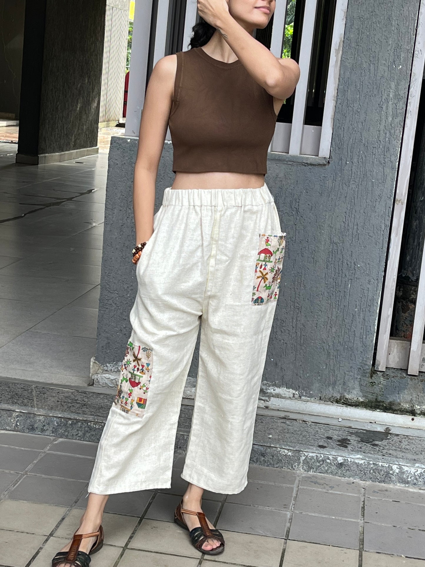 Khadi Jhute unisex Pants
