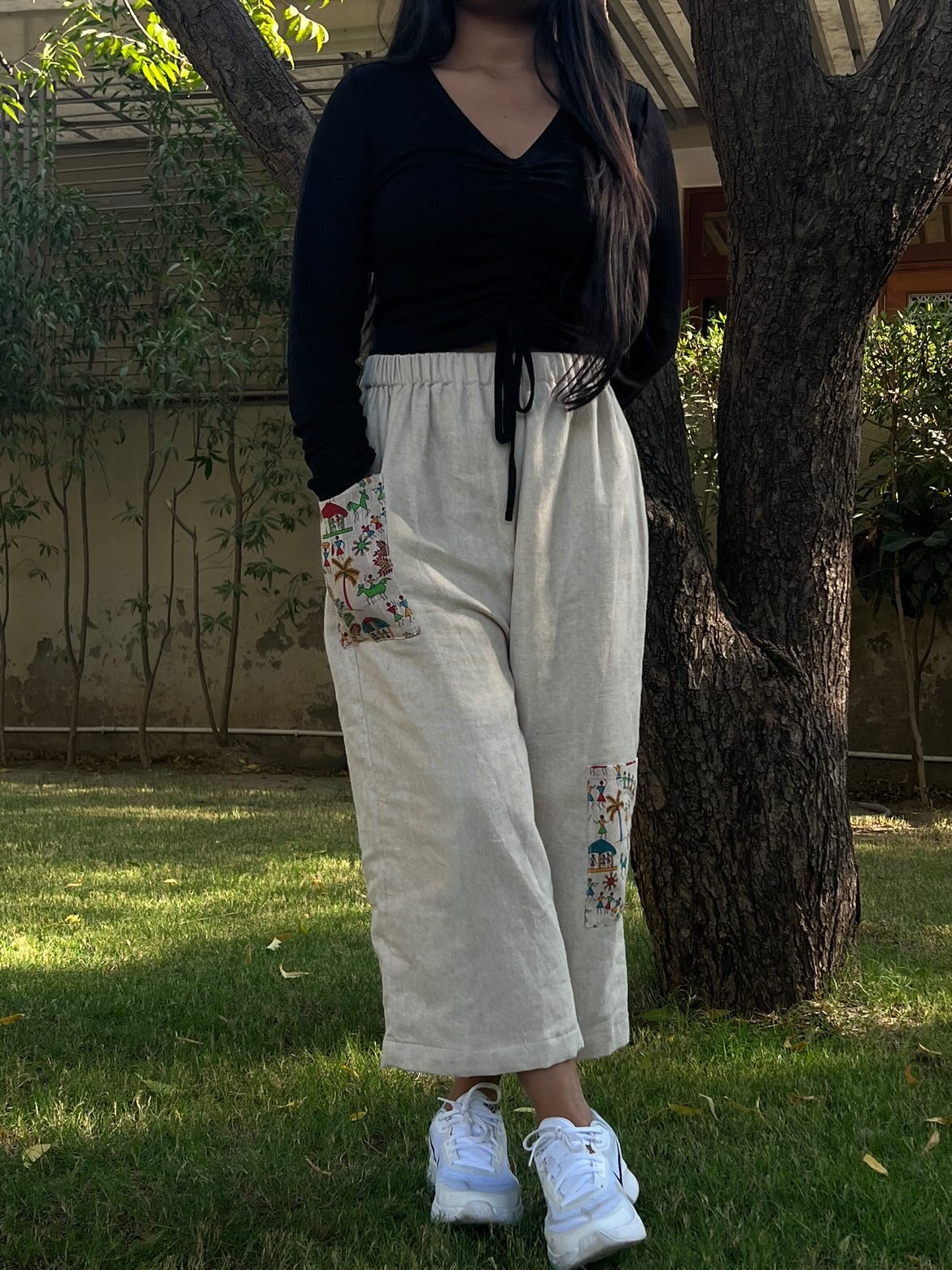 Khadi Jhute unisex Pants