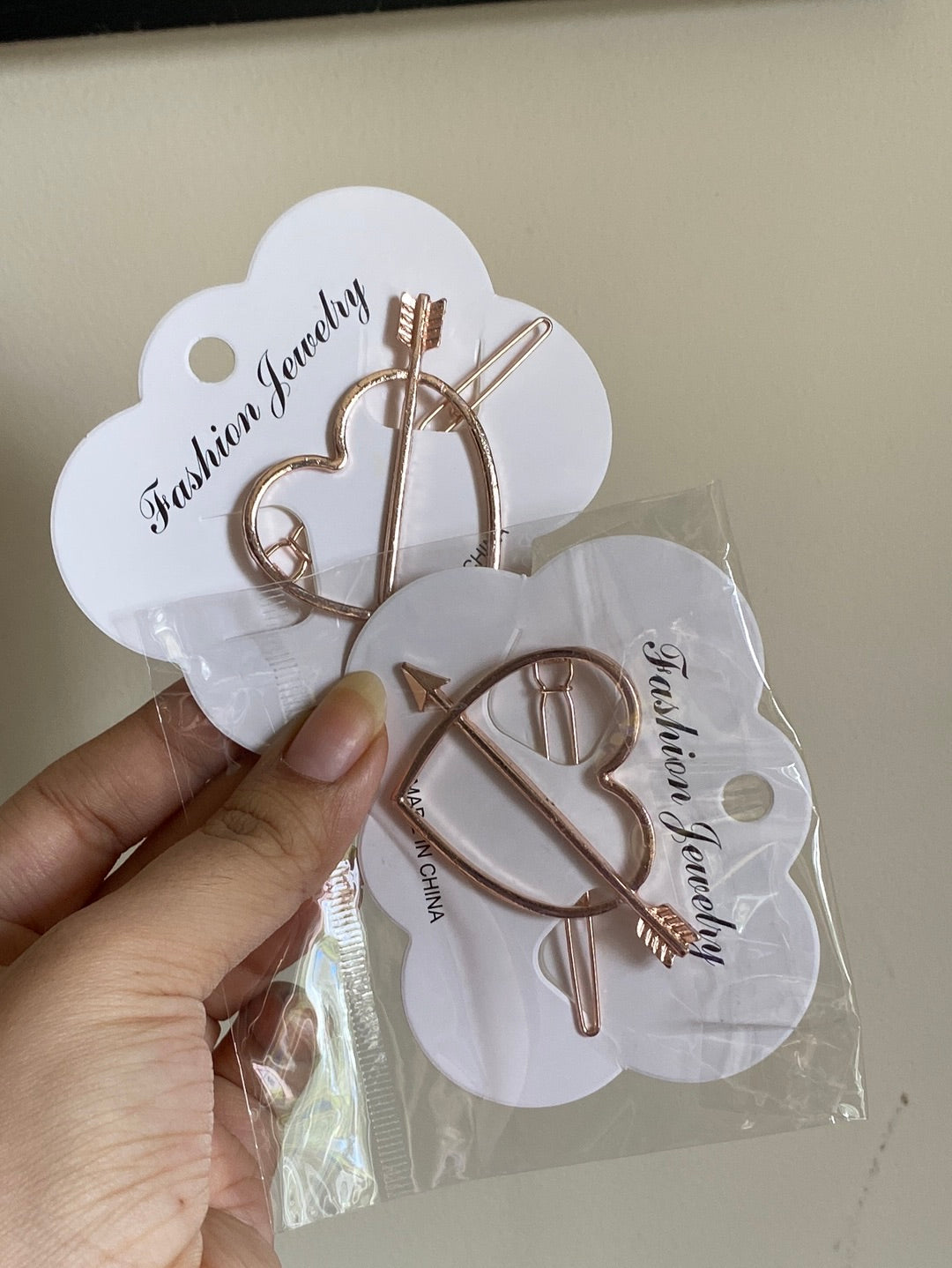 Heart hairclip