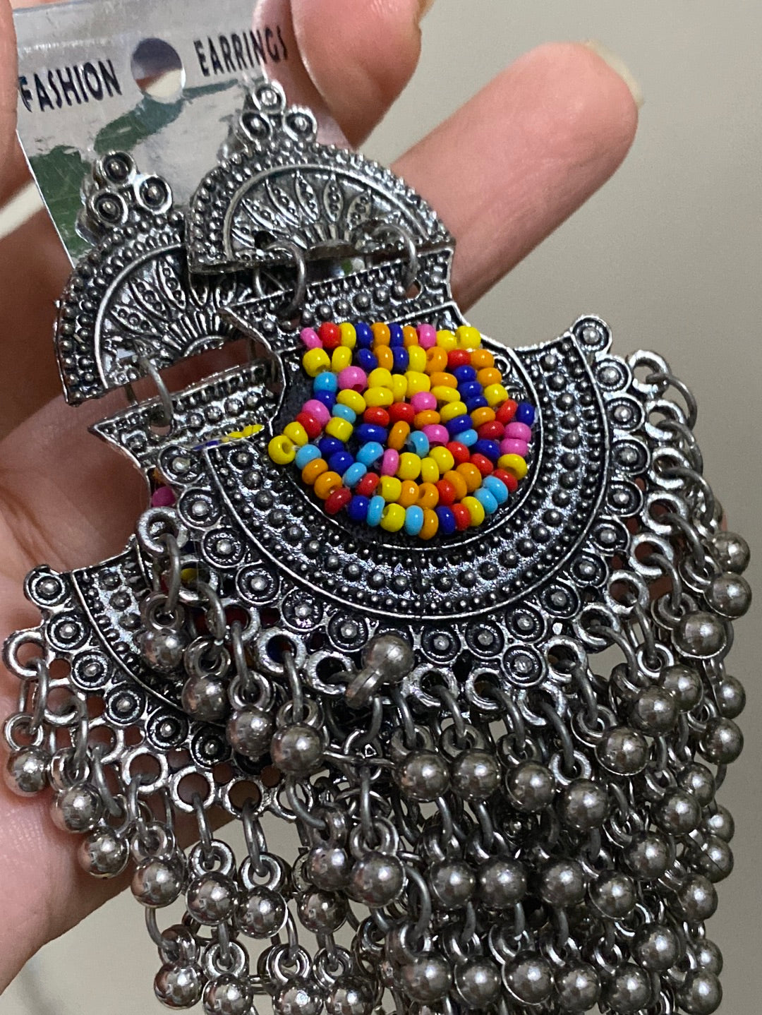 Rainbow beads oxidise