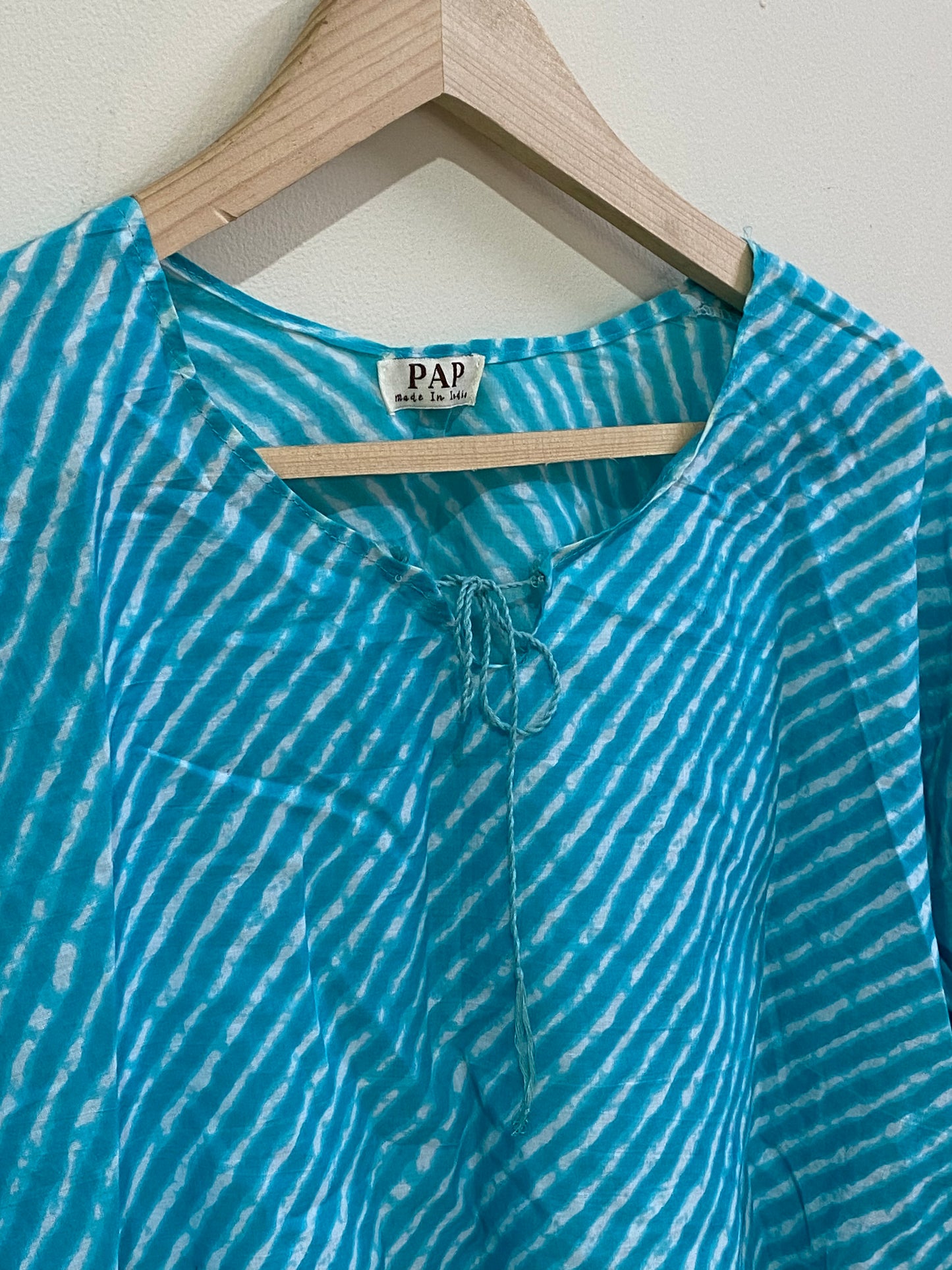 Boho Blue Top