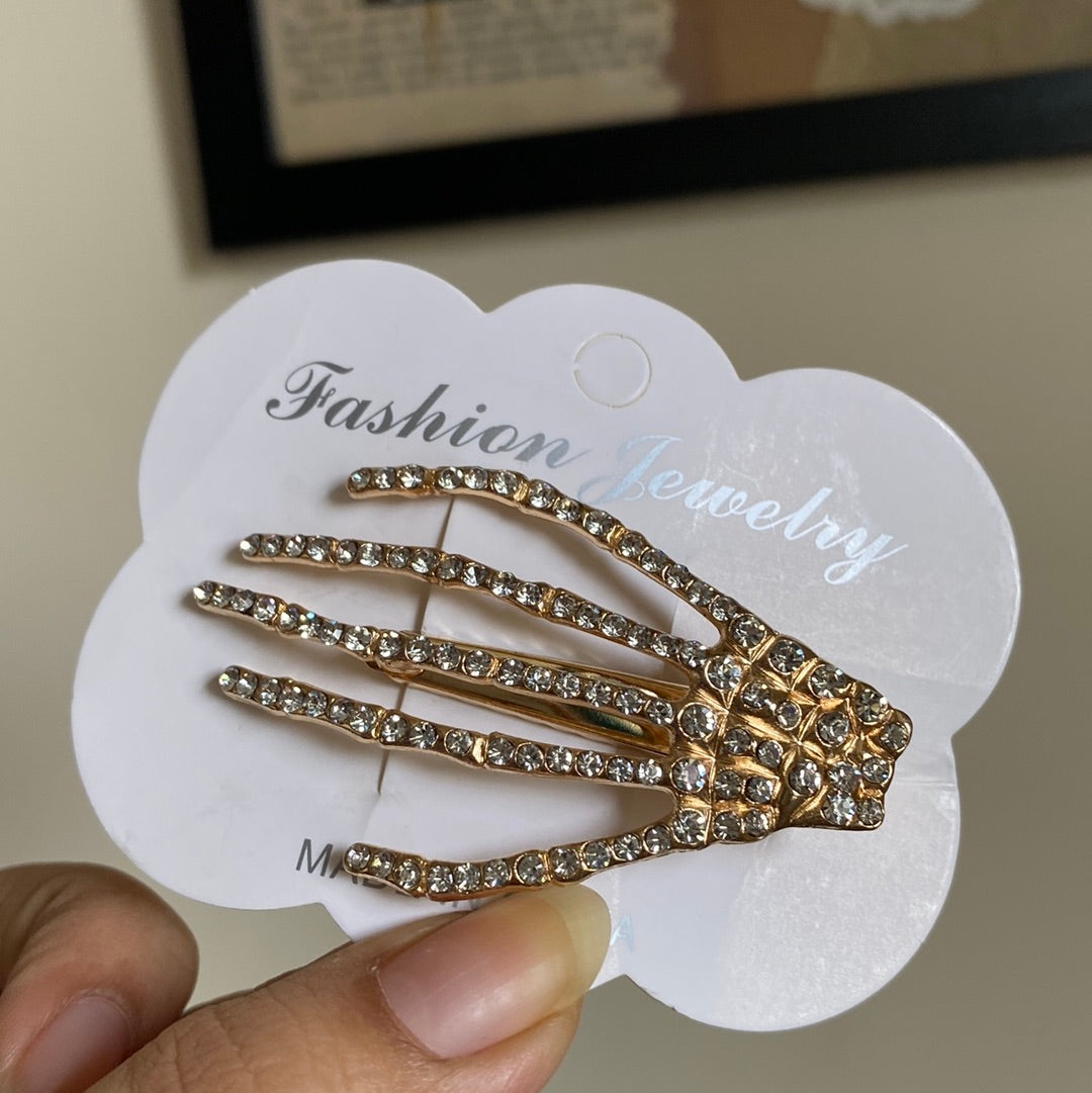 Skeleton hairclip