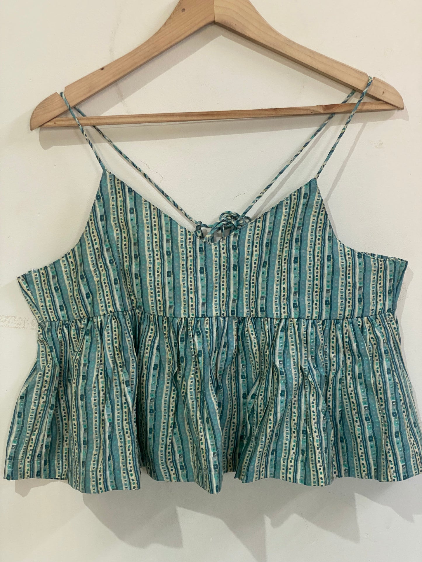 Noodle Peplum Top