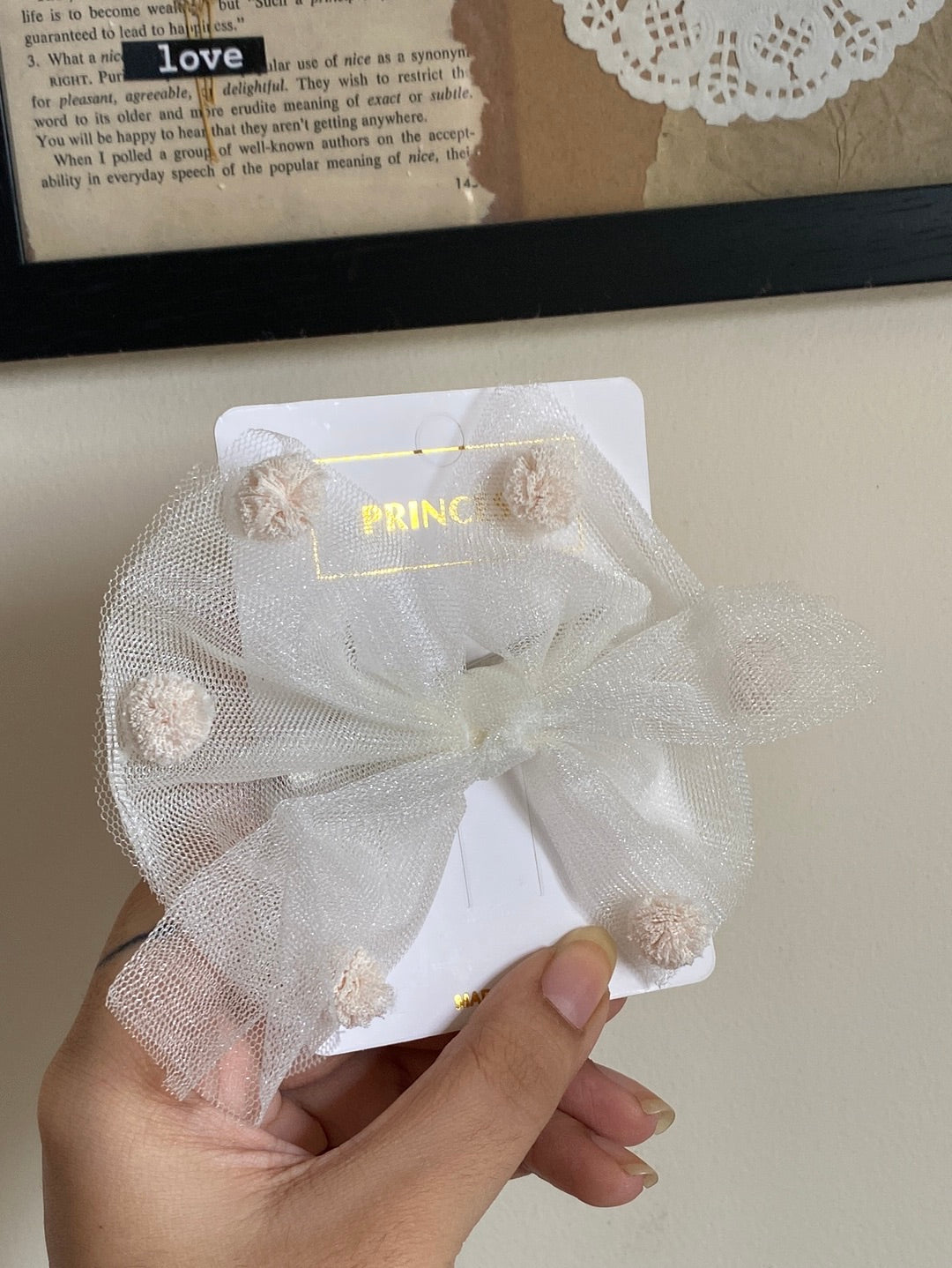 Mesh-Net Bow clips