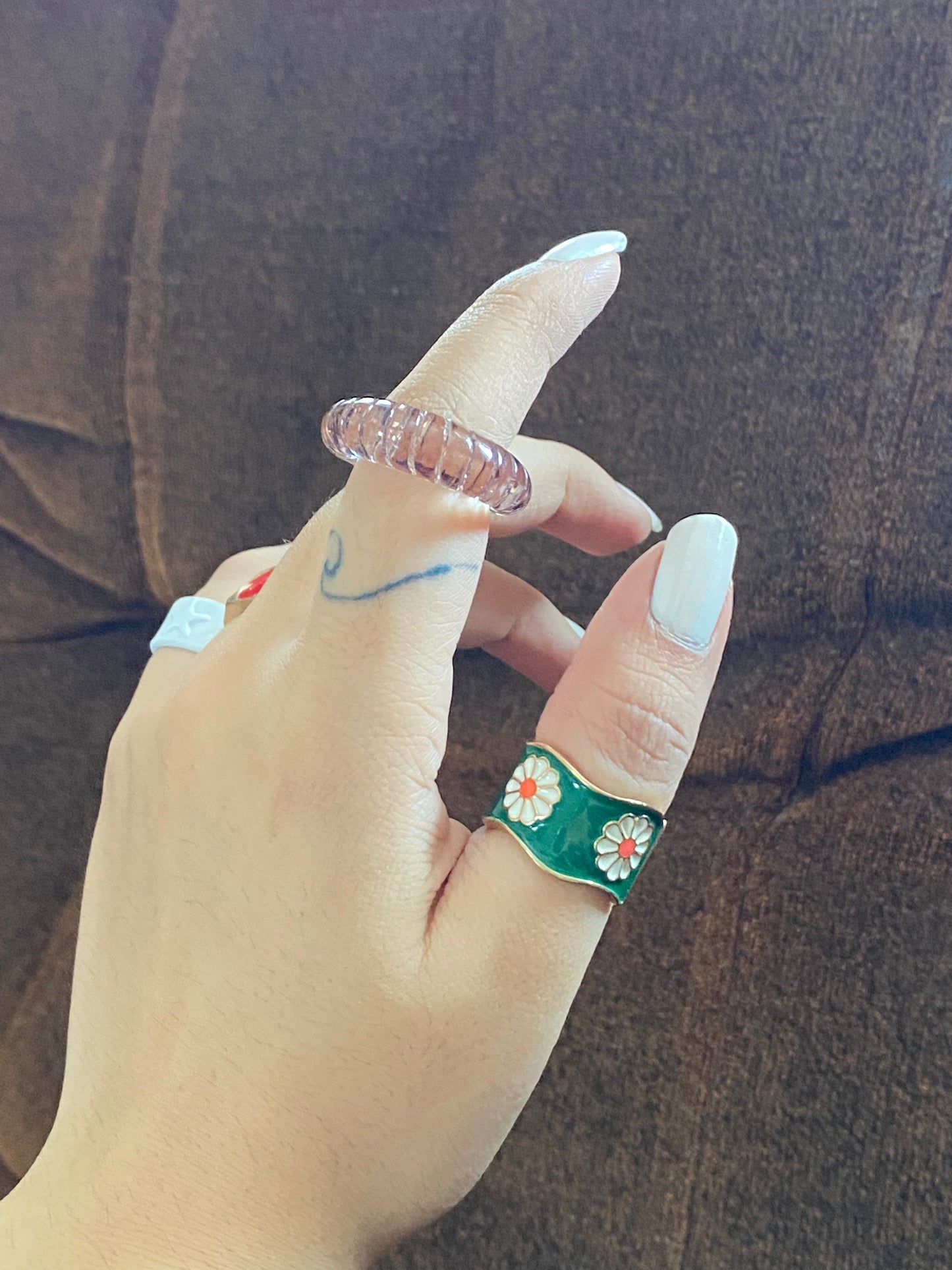 Green Unisex Ring