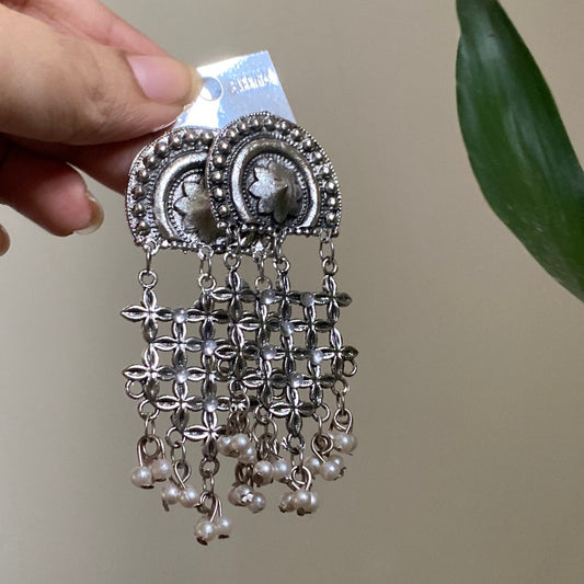 Plus oxidise earrings