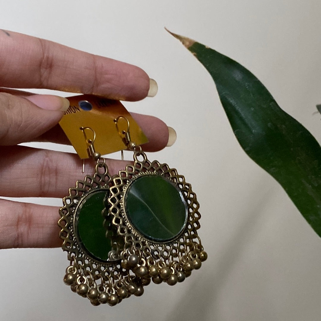 Mirror earrings