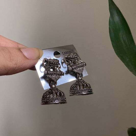 Small elephant jhumki