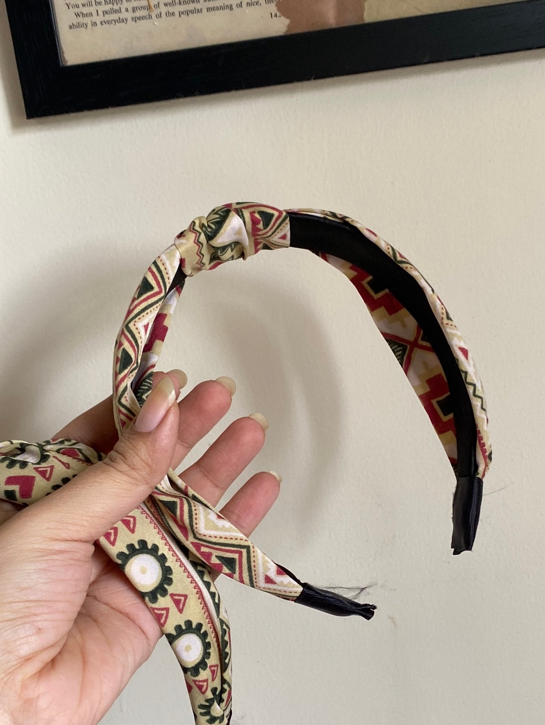 Indie print headband