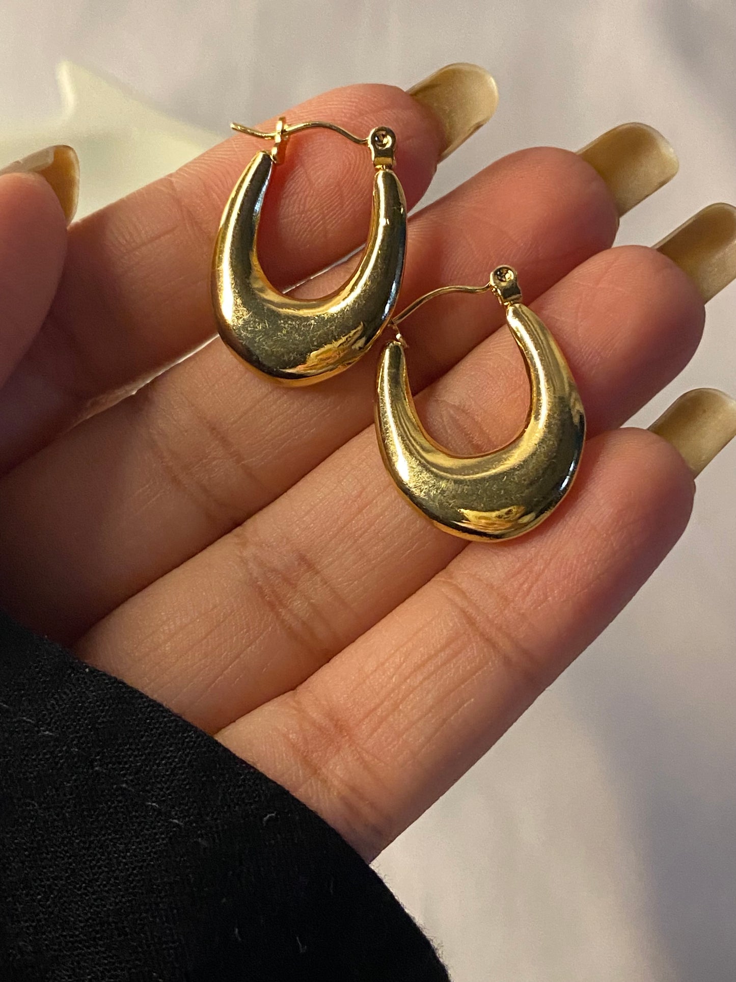 Carya Gold Hoops