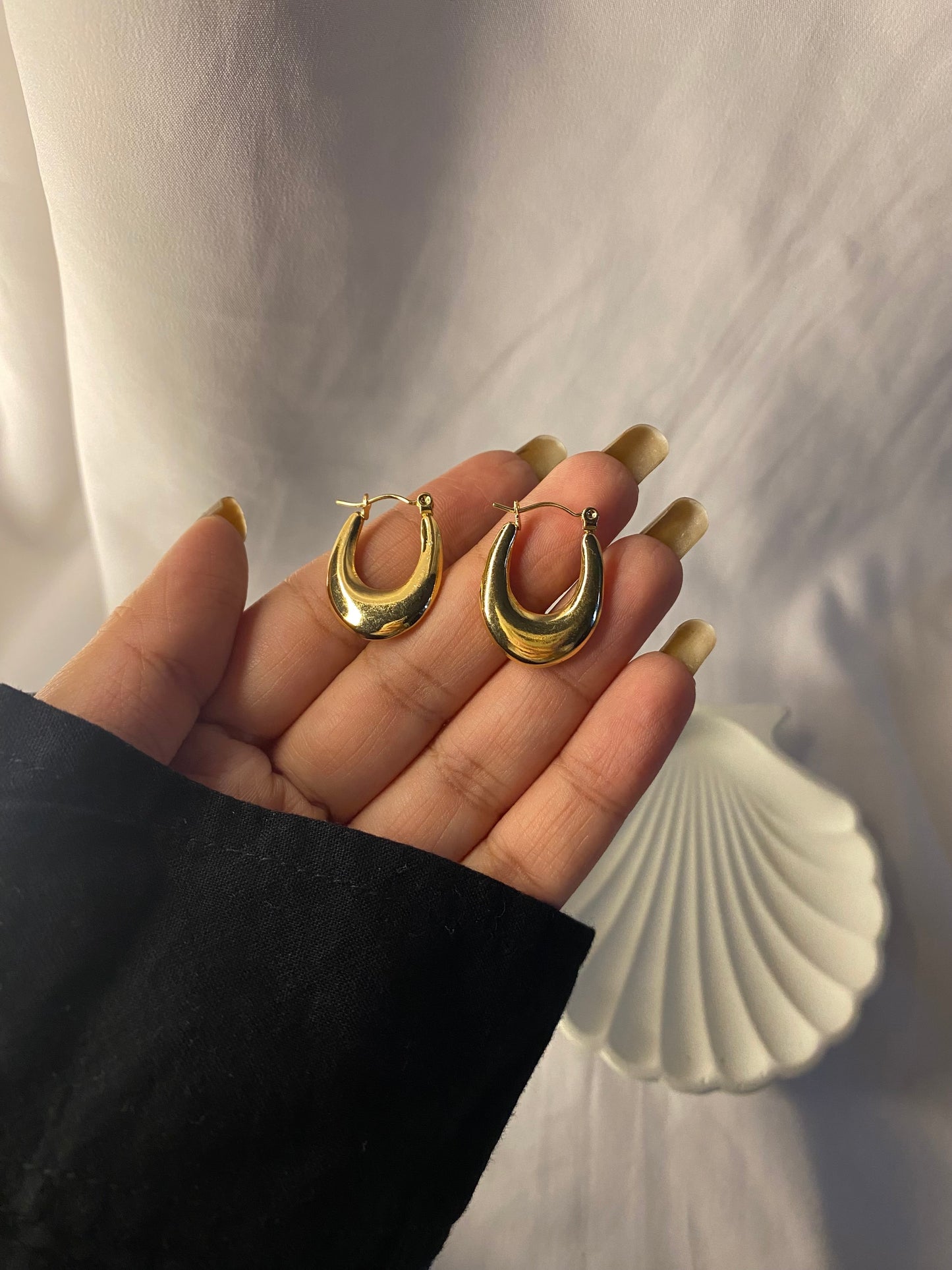 Carya Gold Hoops