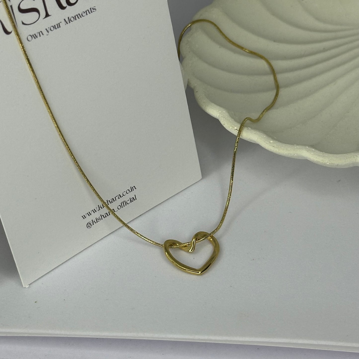 DIZZLE HEART NECKLACE