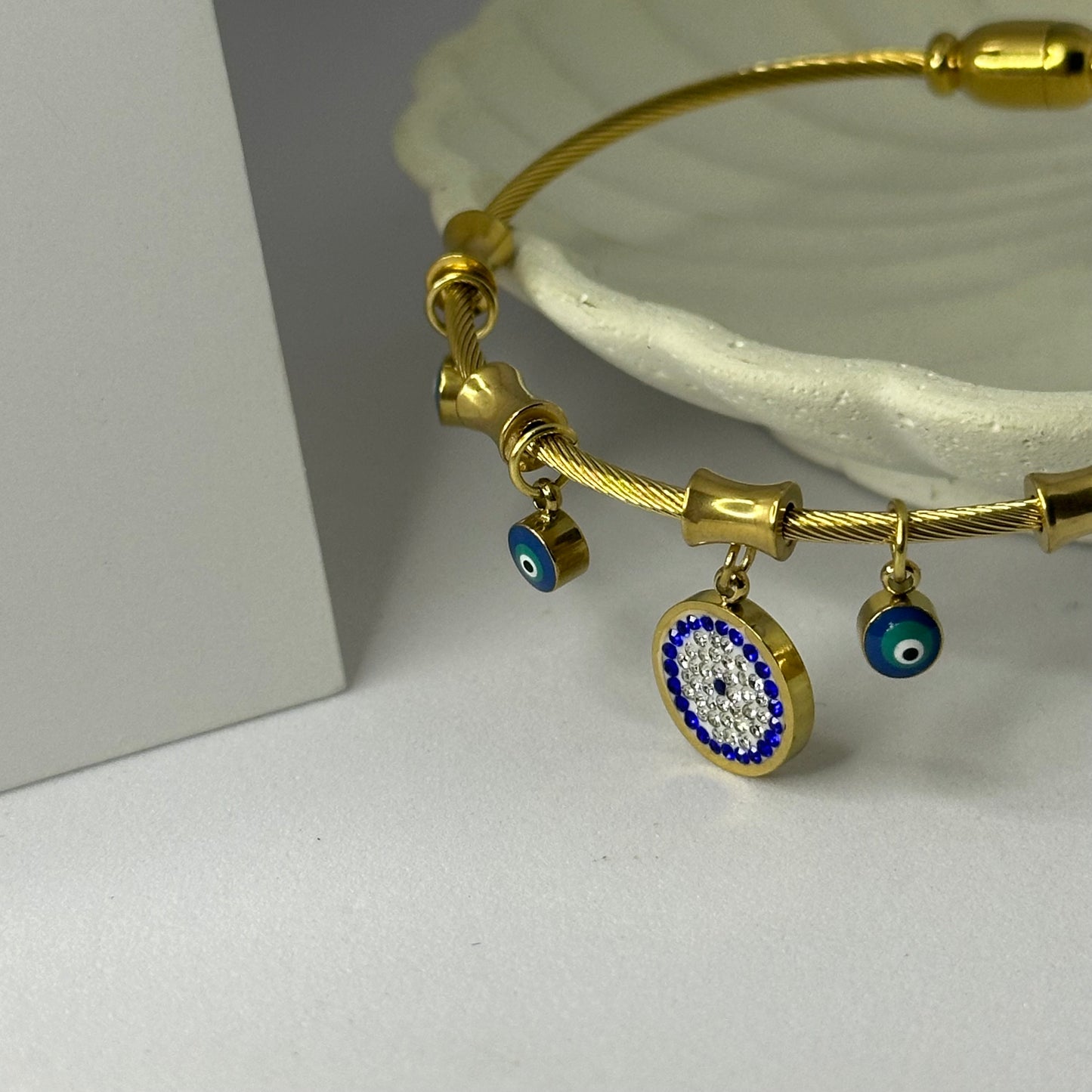 EVIL EYE CHARM BRACELET