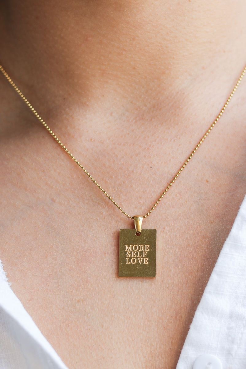 More Self Love Necklace