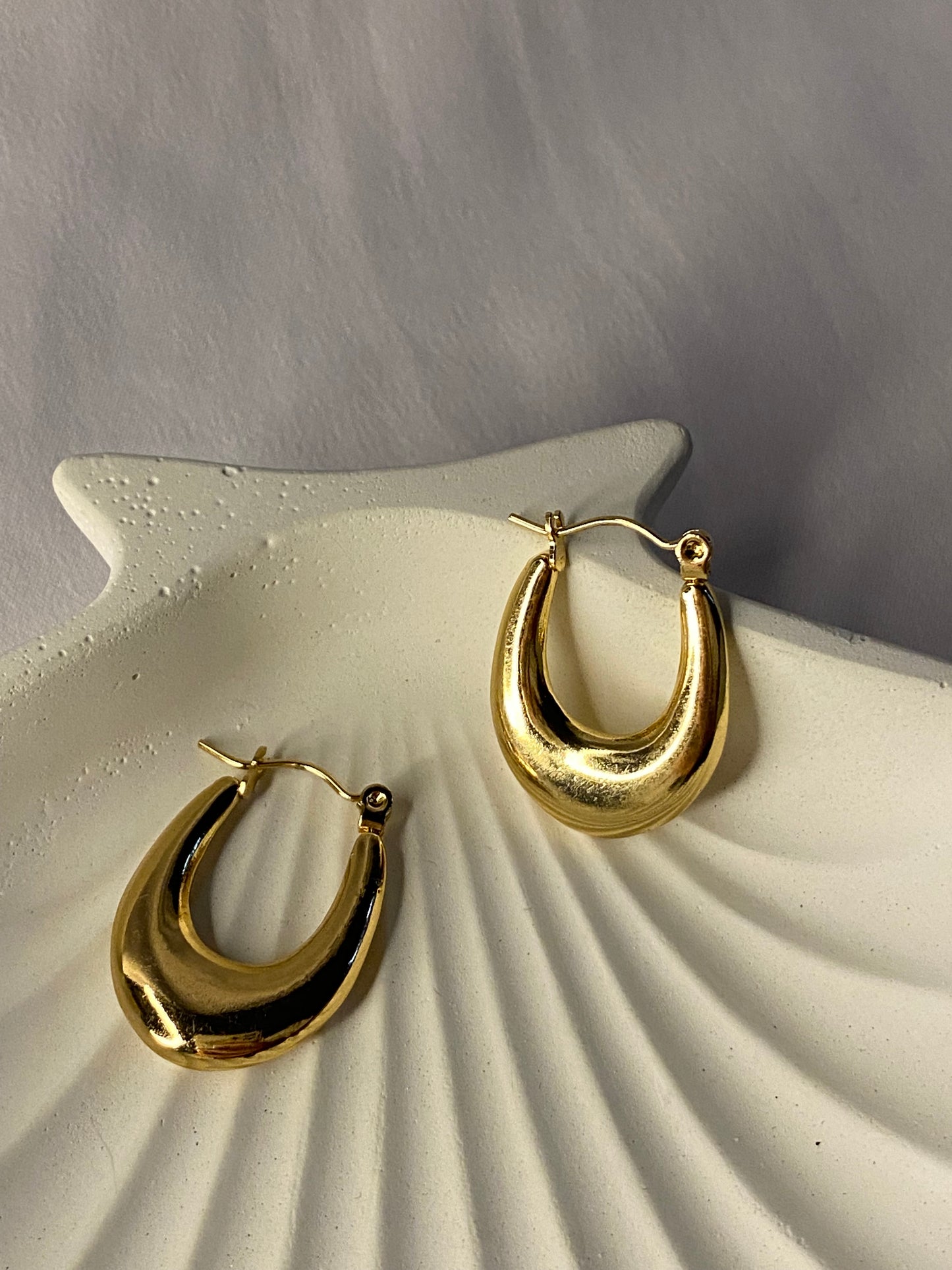 Carya Gold Hoops