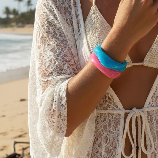 BERRY RESIN BANGLE SET