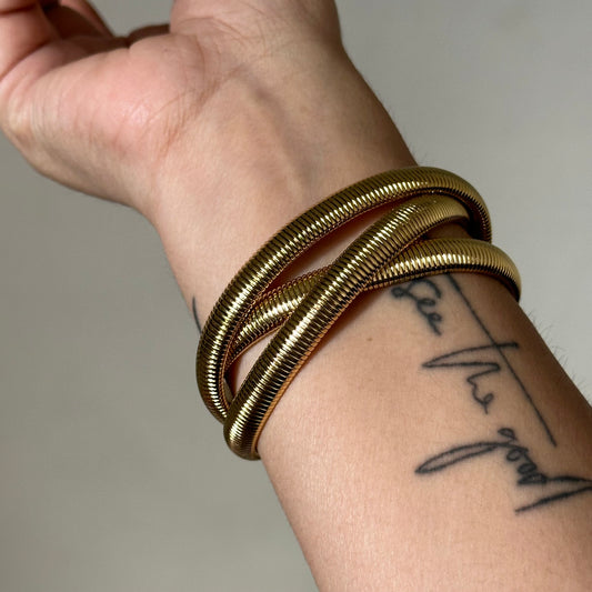 GOLD STACK BRACELET