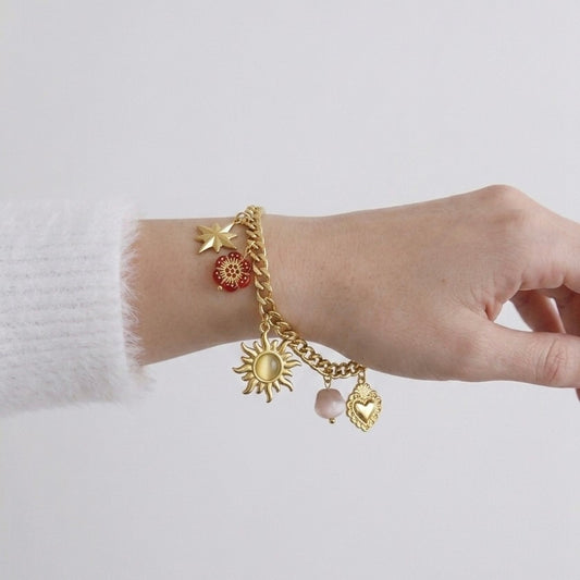 THE SUNBURN CHARM BRACELET