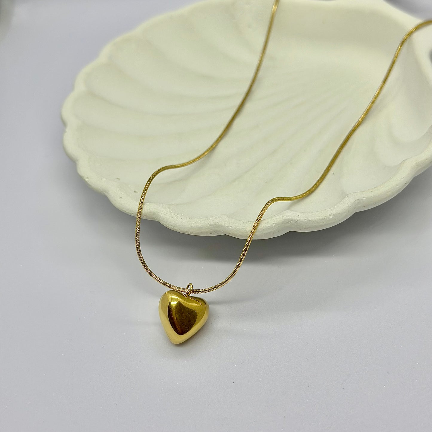 Subtle Heart Necklace