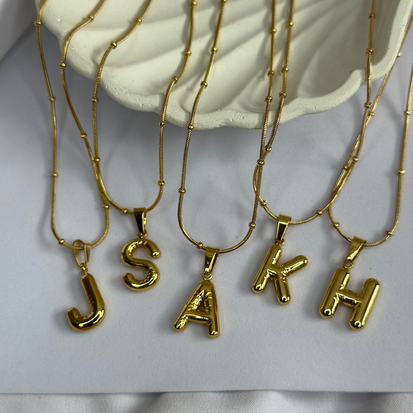 INITIAL ALPHABET NECKLACE