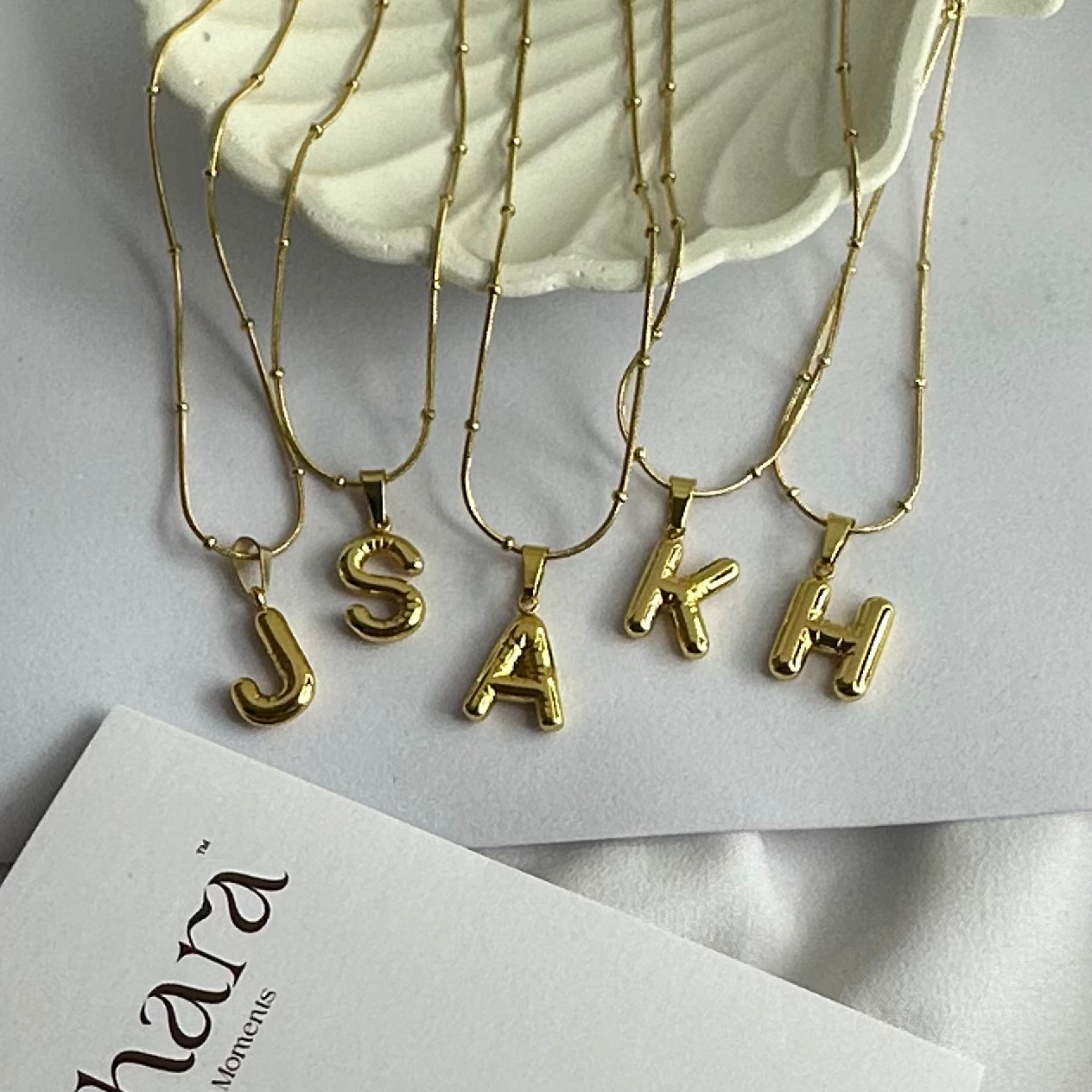 INITIAL ALPHABET NECKLACE