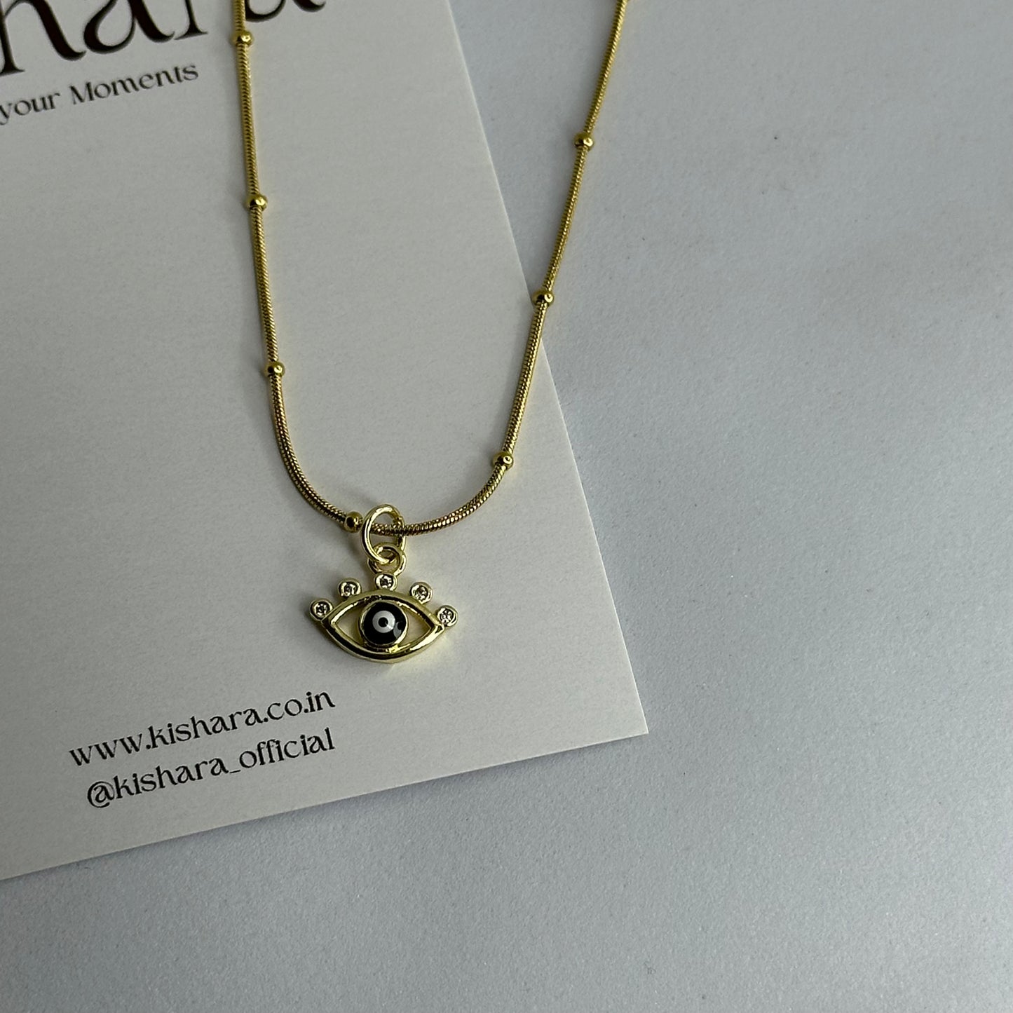 MINI EVIL EYE NECKLACE