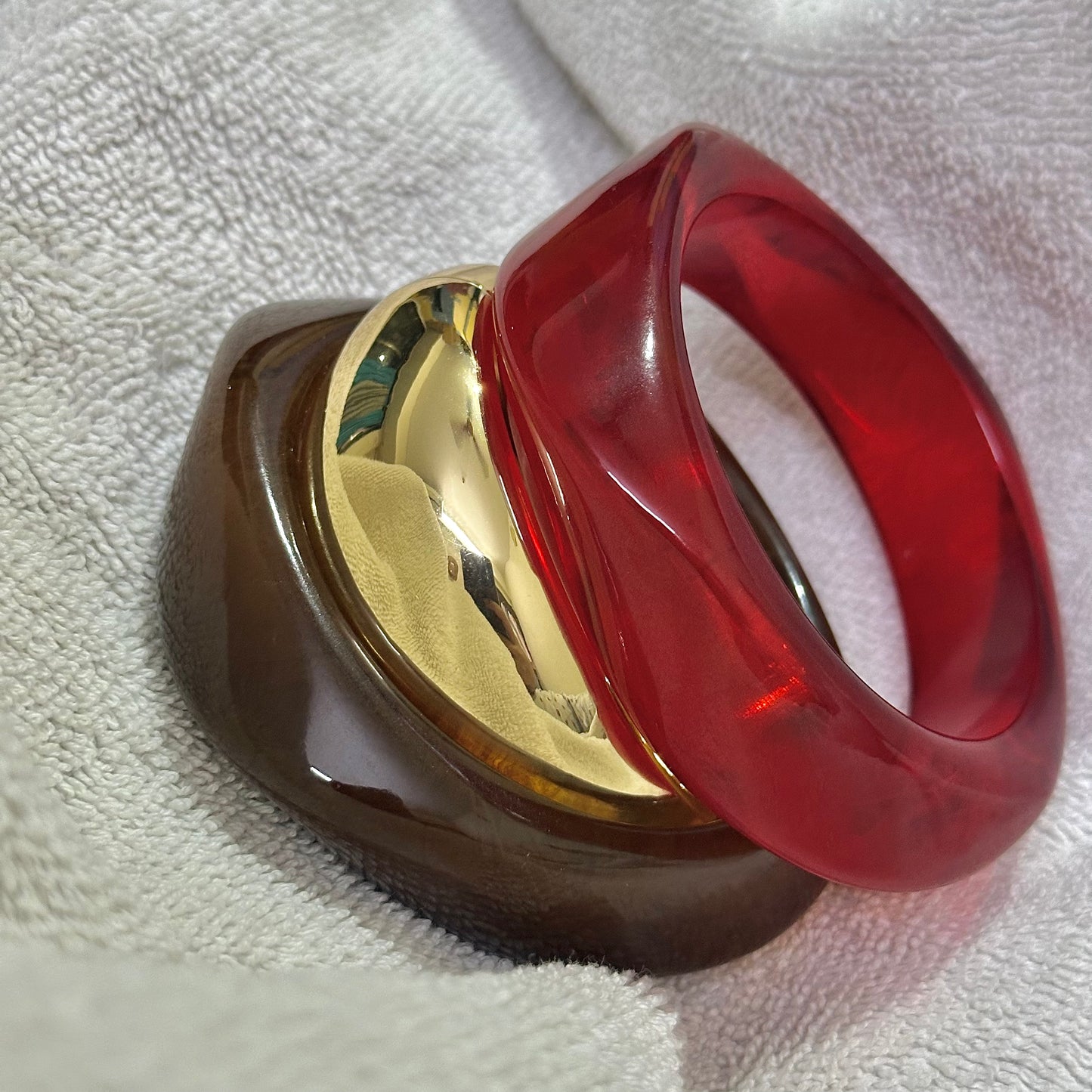 RESIN CHUNKY METAL STACK