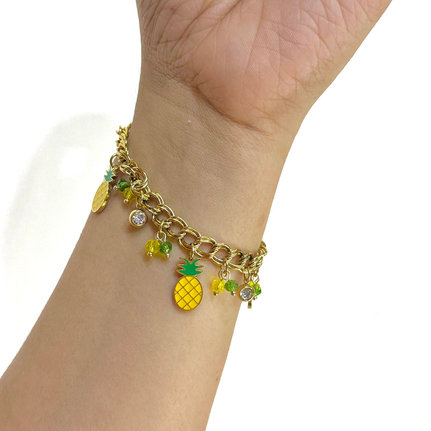 THE PINEAPPLE CHARM BRACELET