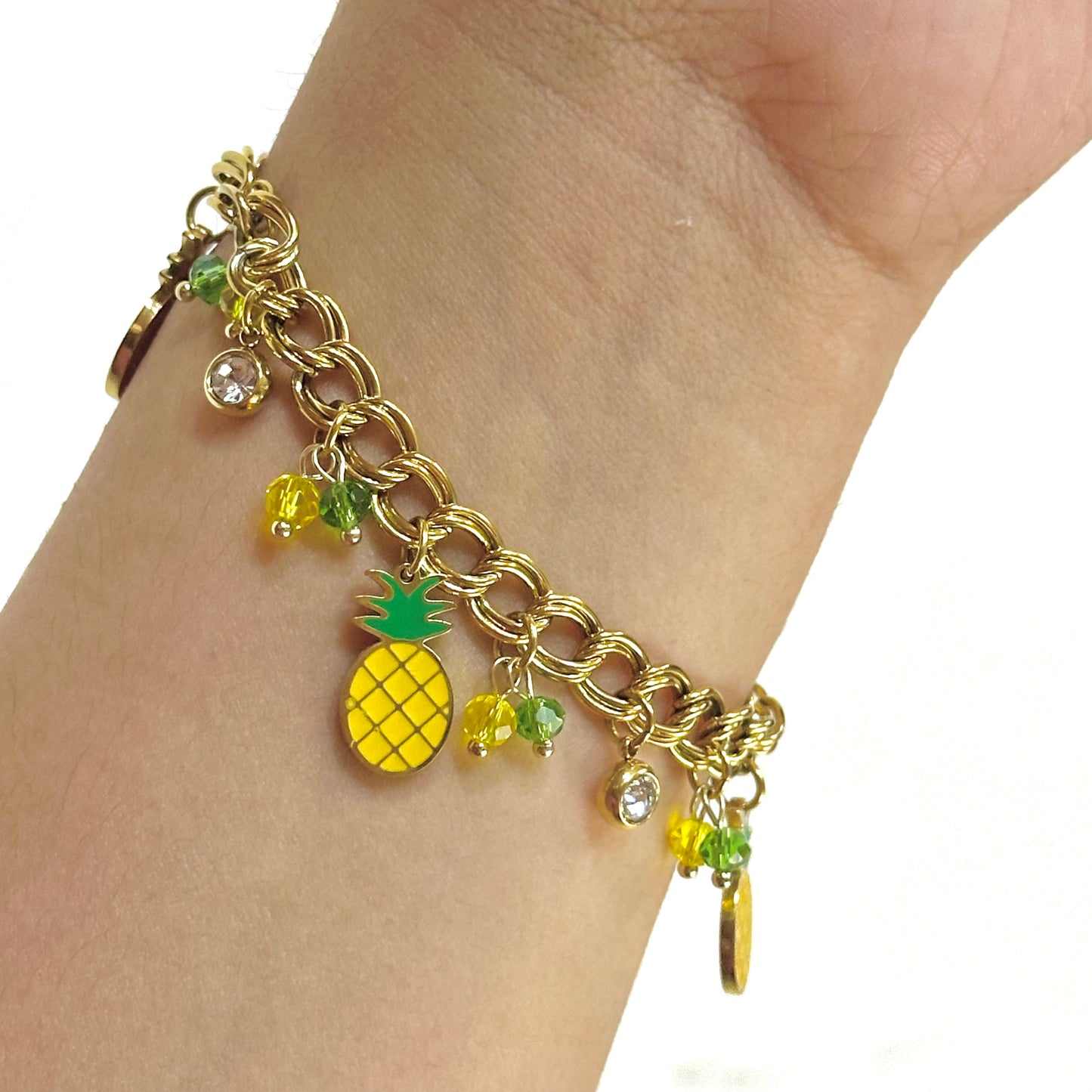 THE PINEAPPLE CHARM BRACELET