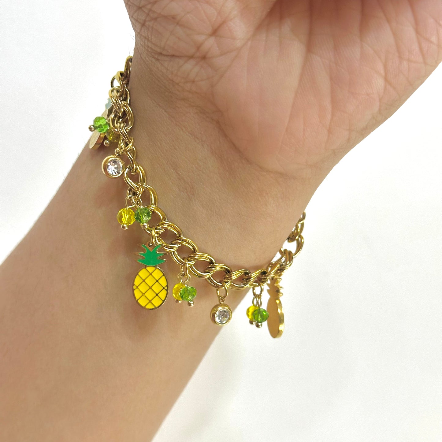 THE PINEAPPLE CHARM BRACELET