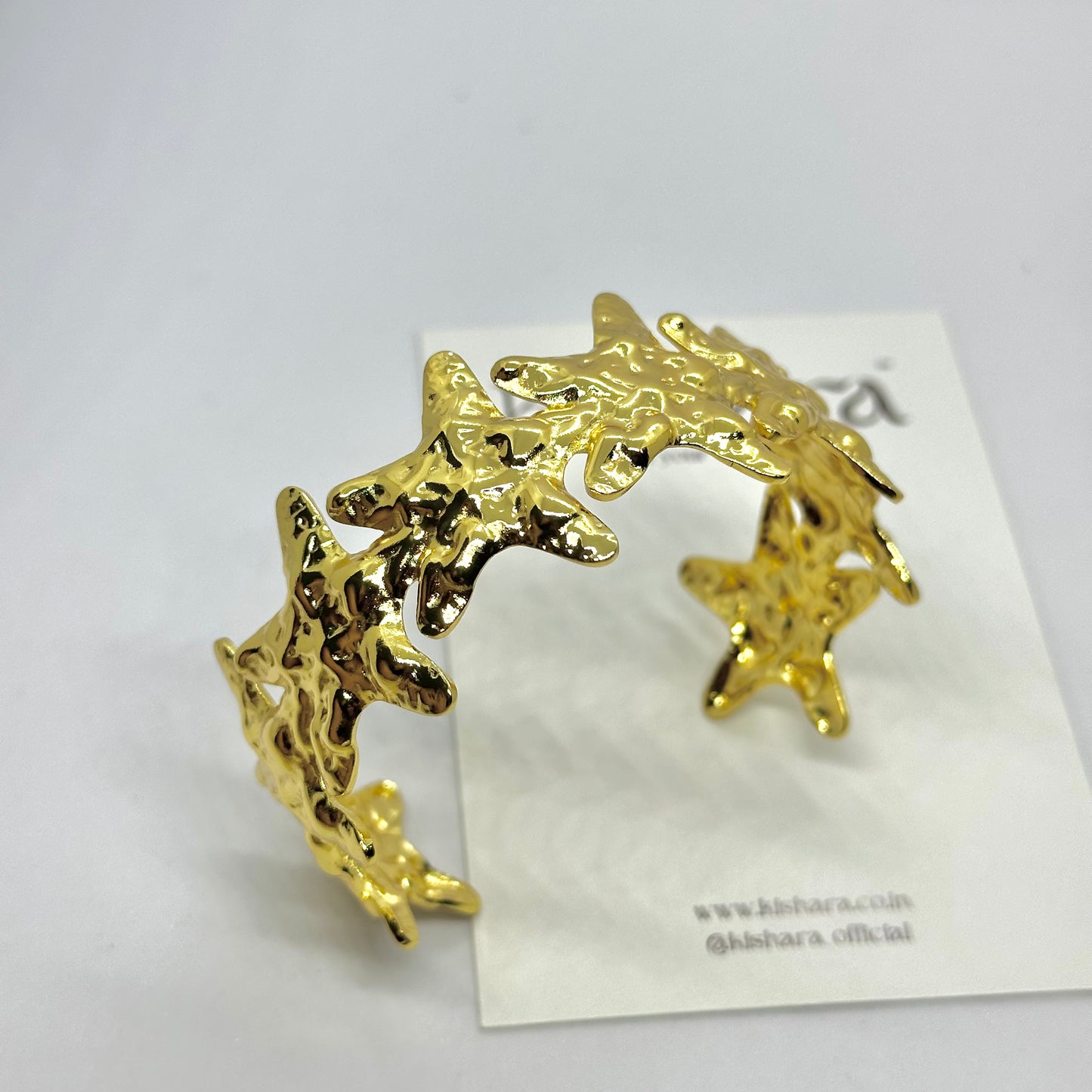 STARFISH GOLD CUFF