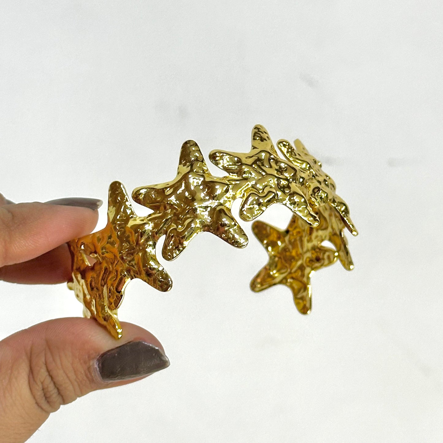 STARFISH GOLD CUFF