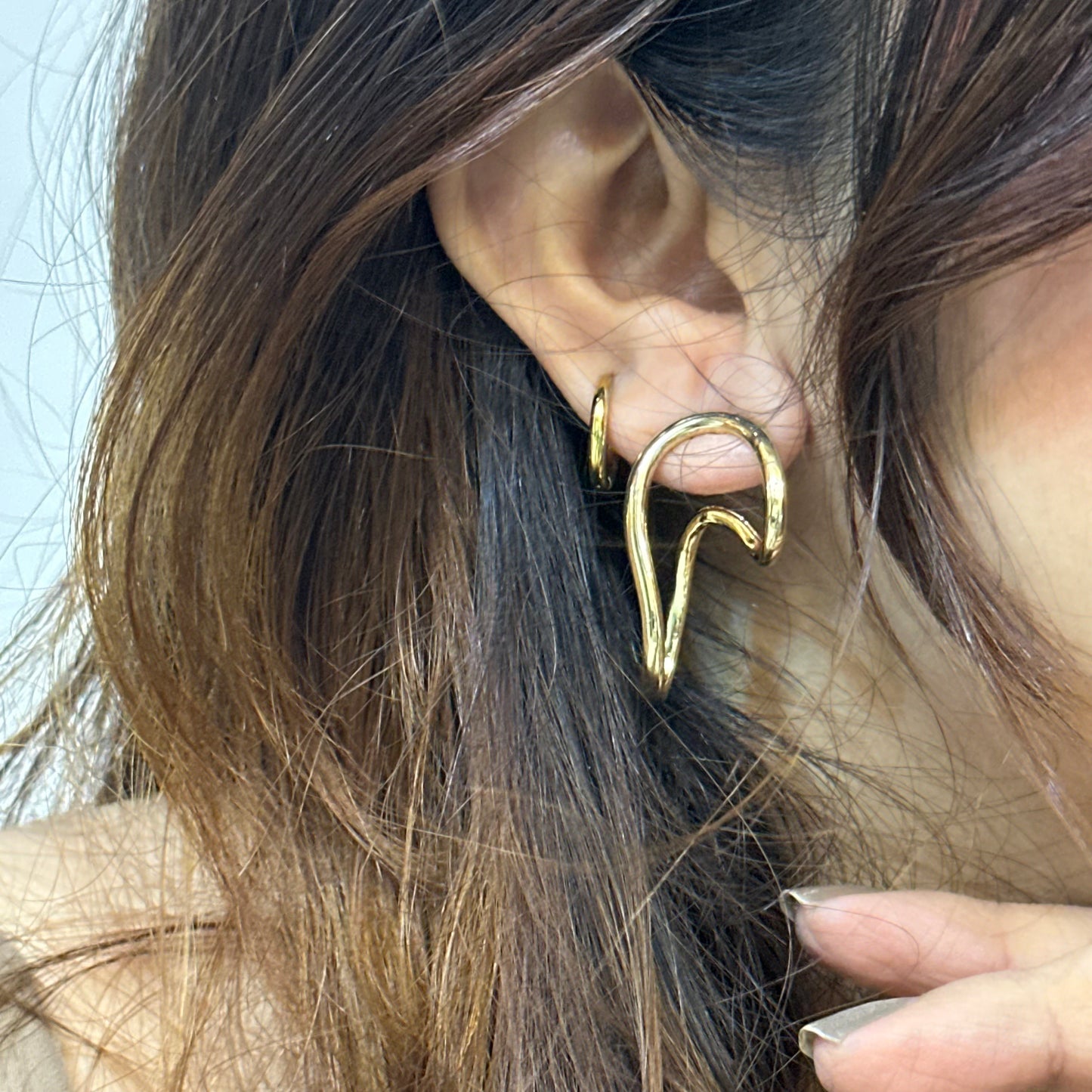 LIQUID WAVE EARRINGS